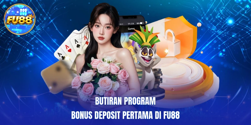 Butiran program Bonus deposit pertama di FU88