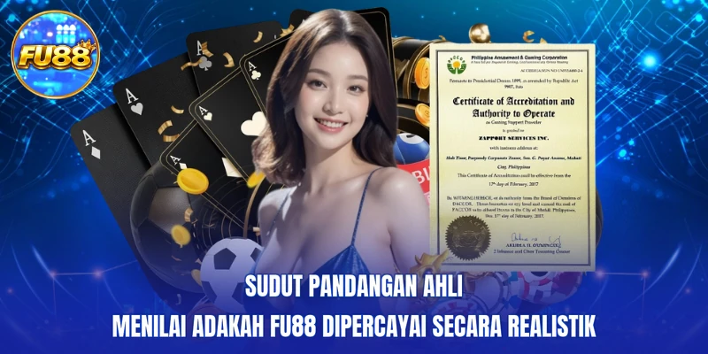 Sudut pandangan ahli menilai adakah FU88 dipercayai secara realistik